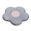 (Blue) Cuscino da Pavimento Blu in Memory Foam 45x45x4cm, per Camera Ragazza 1