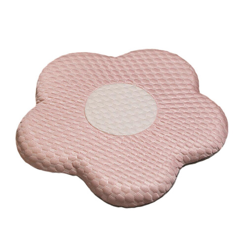 (Pink) Cuscino da Pavimento Blu in Memory Foam 45x45x4cm, per Camera Ragazza