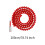 (Red, 200cm) Guide Courbe Flexible 100cm, Gabarit Menuiserie 2