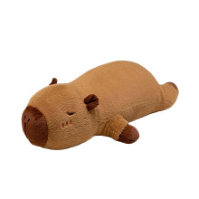 (80) Capybara Kissen Groß 60/80cm, Plüsch für Zuhause und Büro