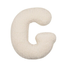(G) Alphabet A-Z Pillow, 26 Letter Shape Plush Toy, Soft Filled Cushion for Sofa, Bed & Car Seat
