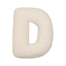 (D) Coussin Alphabet A-Z, 26 Lettres Peluche, pour Canapé, Lit et Voiture