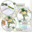 (golden, L) Support Spirale Acier Torsion Bouquet, 1/3pcs, Doré 5