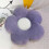 (grey purple) Cuscino Fiore a 6 Petali 35cm, Cuscino Girasole Bambini per Camera e Mare 1