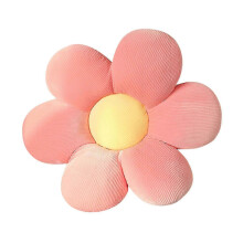 (Pink, 50CM) Coussin Marguerite Canapé, Pétales Tournesol 26s
