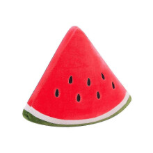 (30cm, Triangle) Kuschelkissen Wassermelone, Weiches Geschenk für Weihnachten und Geburtstag