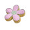 (Pink yellow) Cuscino Pavimento Floreale, Cotone Antiscivolo, Marrone Giallo 1