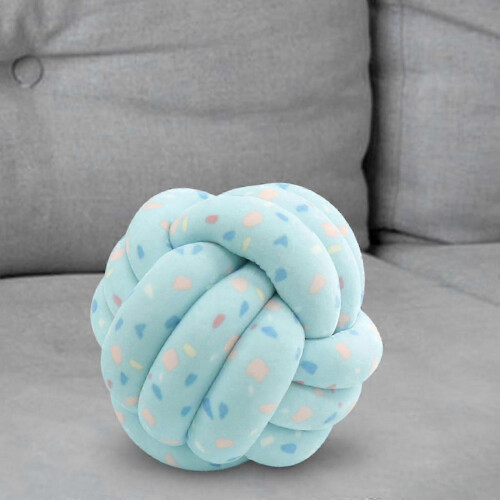(Blue) Cuscino Nodo Palla Spesso, Comodo per Soggiorno e Divano 2