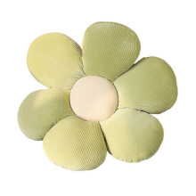 (Green, 50CM) Cojín Margarita Sofá, Pétalos Girasol 26s