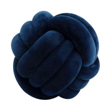 (Navy Blue) Knoten-Kissen Ball Dick, Bequem für Wohnzimmer und Sofa