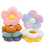 (colorful) Cuscino Fiore a 6 Petali 35cm, Cuscino Girasole Bambini per Camera e Mare 2