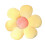 (Yellow, 50CM) Gänseblümchen Sofakissen, Sonnenblumenblätter 26s 1