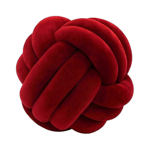 (Red) Cuscino Nodo Palla Spesso, Comodo per Soggiorno e Divano