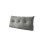 (Light Grey) Triangular Support Pillow, Reinforced Ribbed, Adjustable for Shoulder & Lumbar Care, Deep Blue 1