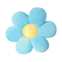 (Blue, 40CM) Coussin Marguerite Canapé, Pétales Tournesol 26s