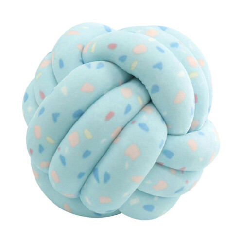 (Blue) Cuscino Nodo Palla Spesso, Comodo per Soggiorno e Divano
