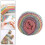 (A) 5 Strands Rainbow Handmade Soft Knitting Yarn for Office Sofa 5
