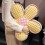 (Pink yellow) Cuscino Pavimento Floreale, Cotone Antiscivolo, Marrone Giallo 4