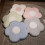 (grey) Cuscino da Pavimento Blu in Memory Foam 45x45x4cm, per Camera Ragazza 4