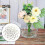 (golden, L) Support Spirale Acier Torsion Bouquet, 1/3pcs, Doré 2