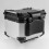 (A) Universal Motorcycle Rear Case Cushion, Self-Adhesive Backrest Pad, Shockproof Passenger Lazyback 5