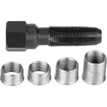 M14 Spark Plug Thread Repair Kit 5pc Inserts Tap Drill Tool