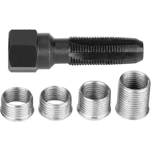M14 Spark Plug Thread Repair Kit 5pc Inserts Tap Drill Tool
