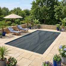 vidaXL Sonnendeck für Pools Extra Schwer 500 x 300 cm 400 μm PE