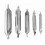 Handcraft Double Head HSS Center Drill Combined Countersink Bit 1