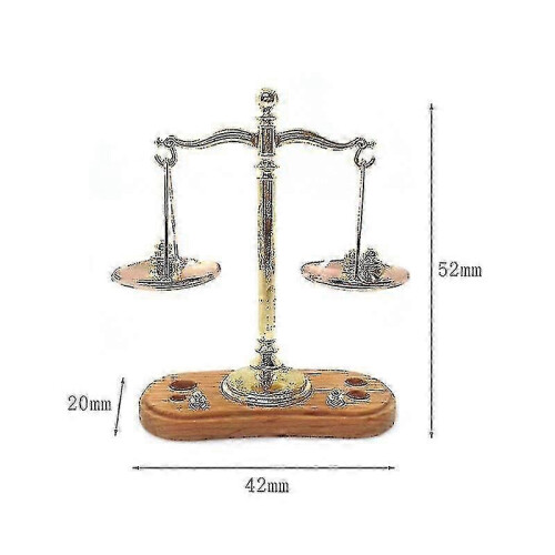 Kompakte Goldwaage, Einzelgerät, robustes Metalldesign 1