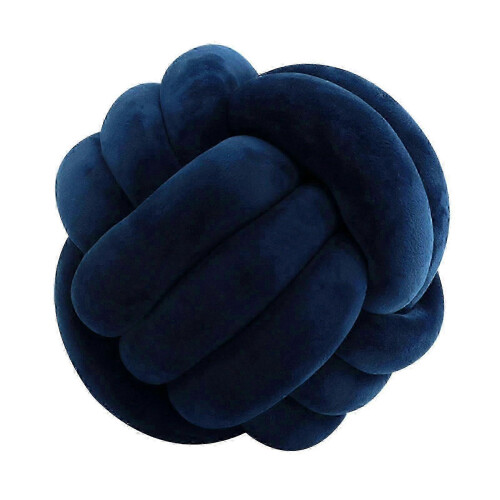 (Navy Blue) Cuscino Nodo Palla Spesso, Comodo per Soggiorno e Divano 2