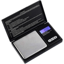 Høypresisjons digital lommevekt 500 g 0,01 g for smykker, mat, krydder