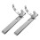 Durable Metal Flashlight Holder Belt Clip 2Pcs for Secure Waist Fixing 3