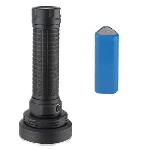 Rechargeable LED Flashlight with OLED Display Bright Beam Type-C Portable Torch 1