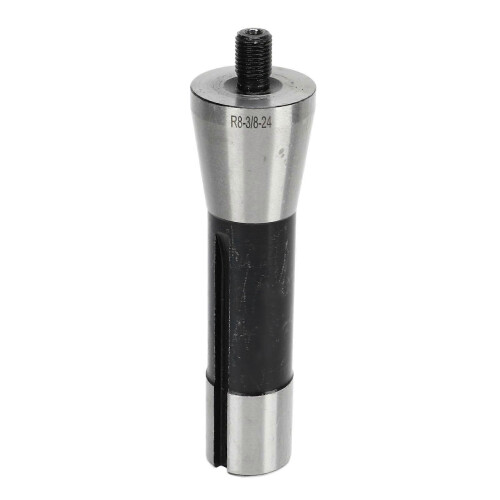 Threaded Drill Chuck Arbor Adapter R8 Shank 3/8in 121.1mm for Tapping Milling Drilling 1