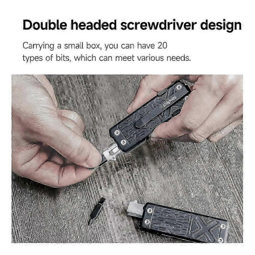 Pocket Tools E1 Flagship Captain Hex Bit Screwdriver 20 Types Accessory Kit for Hand Tools 2