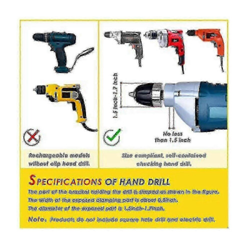 Professional Woodworking Mortising Square Hole Drill Bit Adapter Set 1