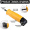 Right Angle Drill 105 Degree Electric Screwdriver Angle Extension Driver Tool 3