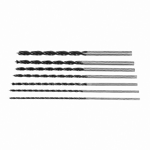 7Pcs Extra Long Wood Drill Bits Kit for Deep Hole Boring in Hardwood Projects 2