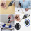 4 Pcs Quick Change Universal Mini Keyless Drill Chuck Multifunction for Dremel Grinder 5