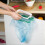 Kitchen Hanging Trash Bag Holder Portable Cupboard Garbage Rack Plastic Bag Storage Organizer 3