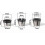 3 Pack Engraver Chuck Adapter Set 6.35mm 8mm 6mm Rotary Tool Chucks 4