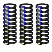 30 Pack LED Headlamps for Adults and Kids Rechargeable Headlamp Flashlight with Adjustable Strap Waterproof Outdoor