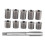 Spark Plug Thread Repair Set M10x1.0 Bolt With M12x1.0 Tap Auto Tool 1