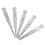 5pc Precision Feeler Gauge Set Tapered Hole Inspection Triangular Wedge Measuring Ruler 1