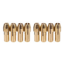 8-Piece Collet Nut Assortment for Rotary Tools Fits 0.8mm 1.6mm 2.35mm 3.2mm Shafts