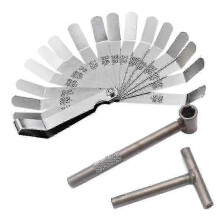 Professional 3pc Valve Lash Adjuster Tool with Feeler Gauge for European Engines