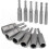 Metric Nut Driver Set 12pc Quick Change Drill Bits 6-19mm Sockets 1/4 Hex Impact Bit Set 1
