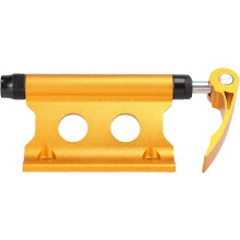 Bike Fork Holder Portable Front Wheel Mount for Outdoor Travel Yellow 1pcs