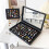 (S) Elegant Plush-Lined Pin Display Box, Sturdy Tabletop Medal Shadow Box, Large Pin Organizer 4